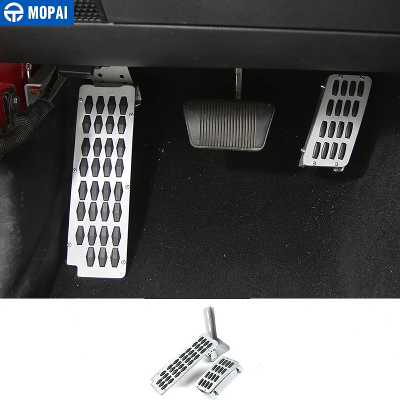 MOPAI A Set Kit Heighten Gas Brake Foot Rest Pedals Car