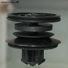 Shhworldsea 100 шт. обивки двери фиксатор для Volkswagen для Авто Audi Пластик Крепежные Автомобильные клипы Fastner фиксирующего зажима