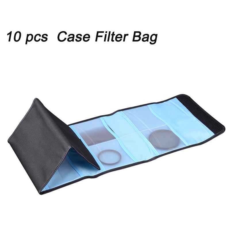 ZOMEI Camera Lens Filter Wallet Case Pockets Filter Bag