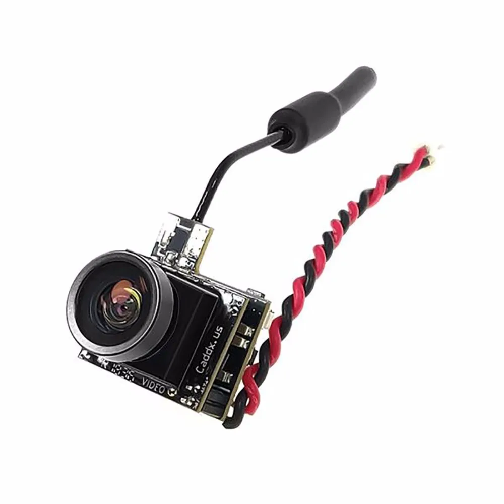 

Caddx.us Bettle V1 L FPV Camera 800TVL 25mW 48CH 5.8G PAL/NTSC for RC Hobby DIY FPV Racing Drone Quadcopter