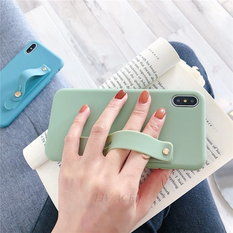 Силиконовый чехол на запястье для xiaomi redmi note 7 8 6 pro 5 plus 6a 5a mi 9 a2 lite se a1 a3 9t k20