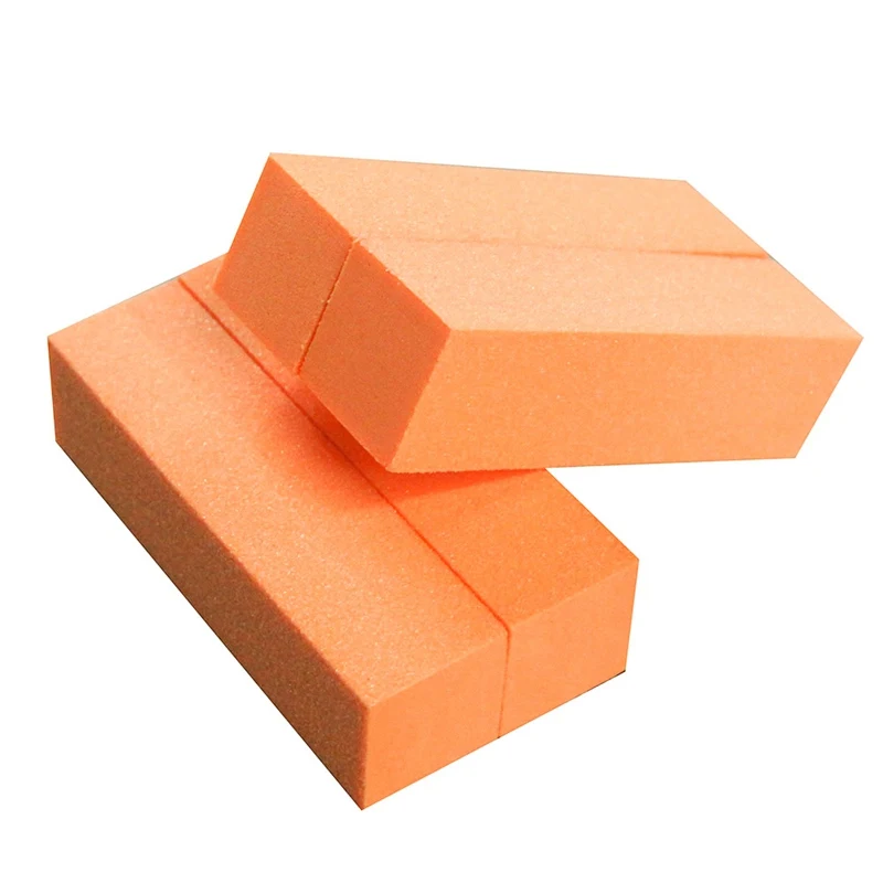 Креативный блок тофу полированные полоски со всех сторон полированная пилка для ногтей 6 цветов хорошее качество износостойкая маникюрная мельница