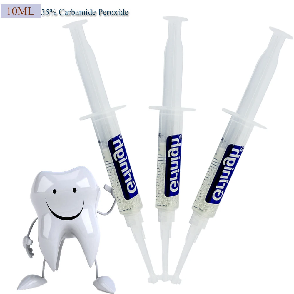 10ml 35 Carbamide Peroxide Home Regular Strength Teeth Whitening Gel