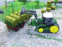 Detachable Remote control Big Size Kingtoy fun 1:28 Multifuncional Rc farm trailer tractor truck free shipping