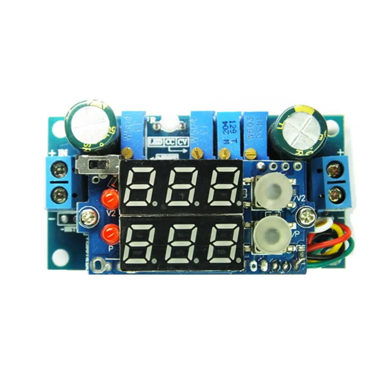 5A MPPT контроллер солнечной панели DC-DC понижающий CC/CV зарядный модуль двойной светодиодный регулятор дисплея контроллеры