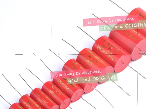 Конденсатор MKP 1 мкФ 1,5 мкФ 2,2 мкФ 3,3 мкФ 4,7 мкФ 5,6 мкФ 6,8 мкФ 8,2 мкФ 10 мкФ 12 мкФ 15 мкФ 250V MKP неполярный конденсатор с алюминиевой крышкой, питательных