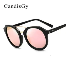 Espejo gafas de Sol de Las Mujeres 2017 Nuevo Diseñador de la Marca Marco Grande Gafas de Sol Pink Lady Fashion Shades UV400