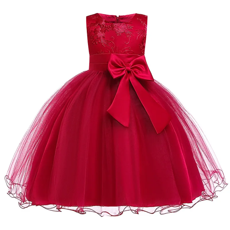 Платье с цветочным узором для девочек; фатиновое платье принцессы радужной расцветки; вечернее платье подружки невесты на день рождения, свадьбу; детская одежда для девочек; детское платье