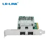 LR-LINK 9812AF-2SFP+ dual port 10 gigabit ethernet Network Card PCI Express fiber optical server adapter nic Broadcom BCM57810S ► Photo 3/6