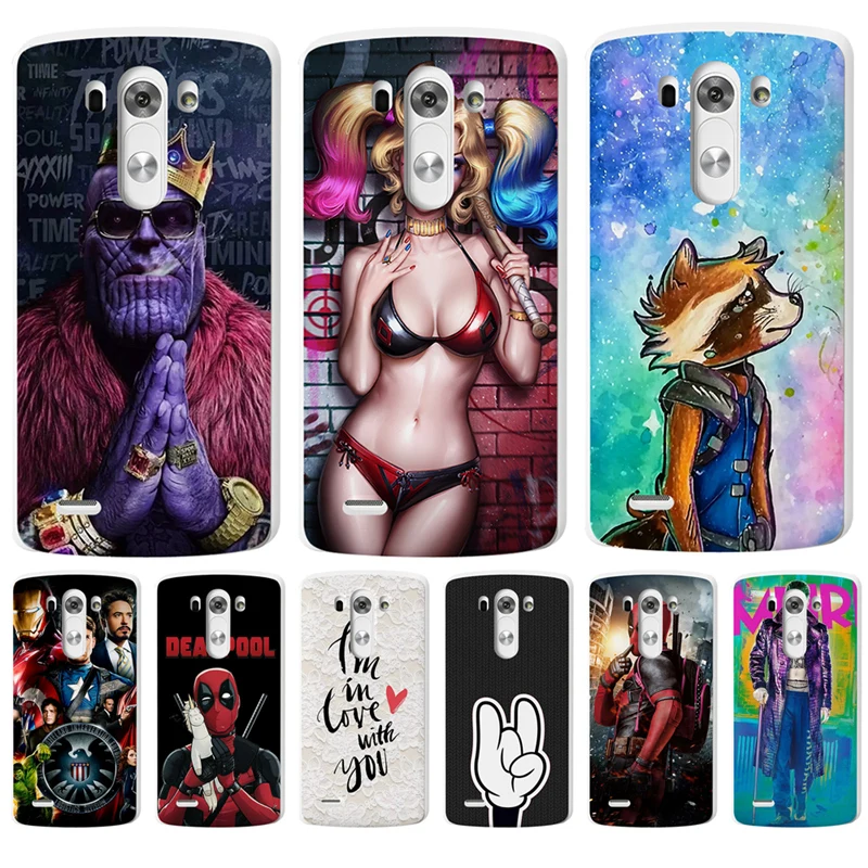 Чехол для телефона LG G4 G5 G6 K7 K8 K10 2017 Nexus 5X X Power 2 3 marvel joker venom deadpool captain роскошный чехол