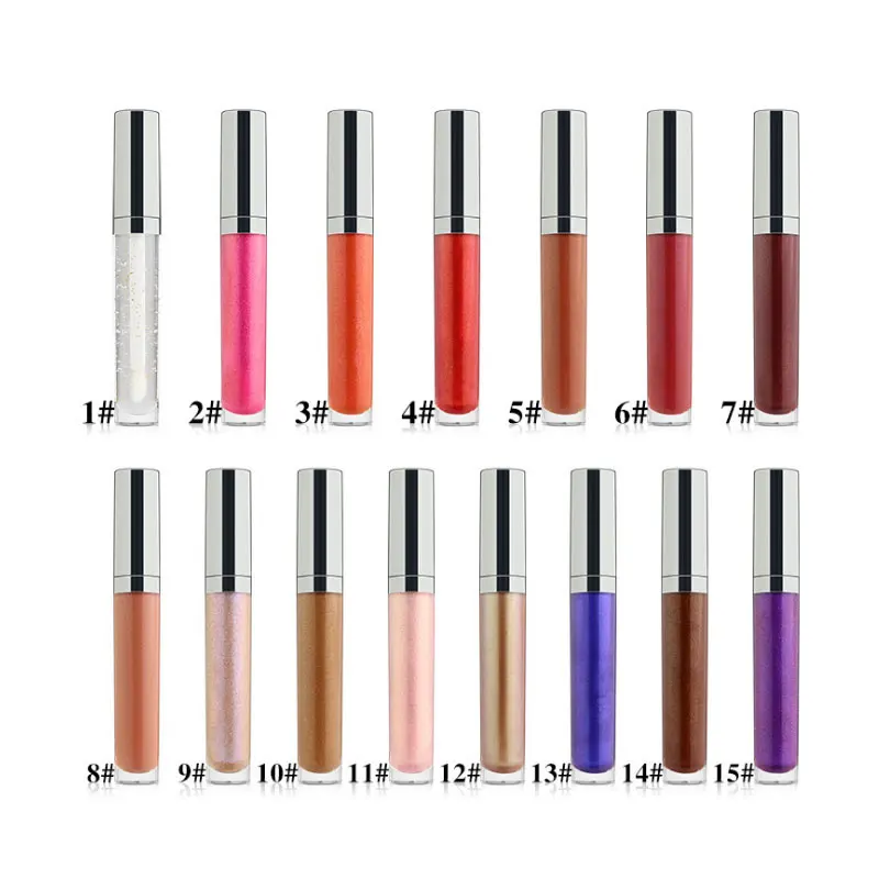 

shimmer and shine nude glitter waterproof liquid LIPSTICK set long lasting moisturizer nutritious