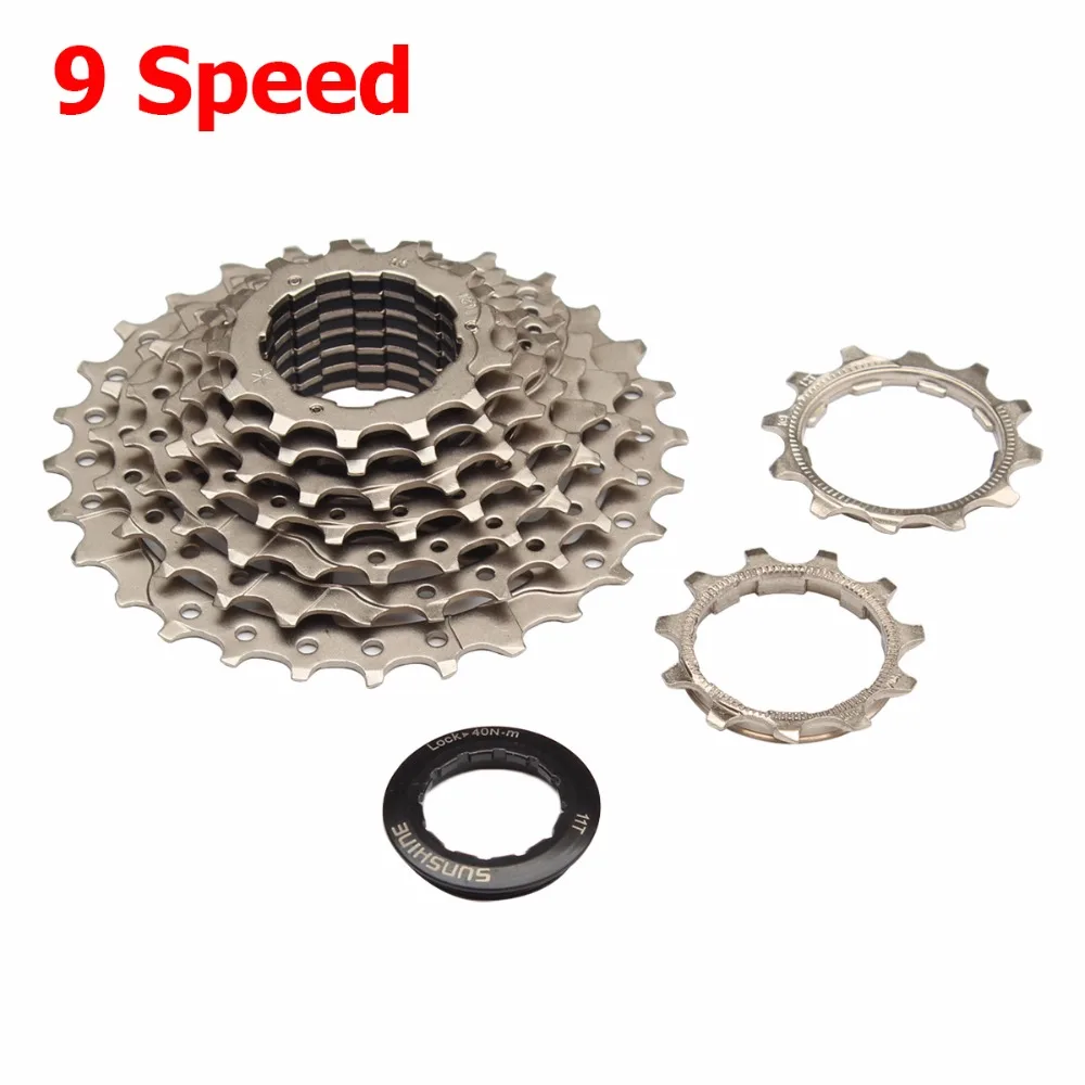 

Super Light 9/10/11S Folding Bicycle Cassette Freewheel Bike Sprocket Freewheel 11-28T Road Bike Cassette Compatible for Shimano