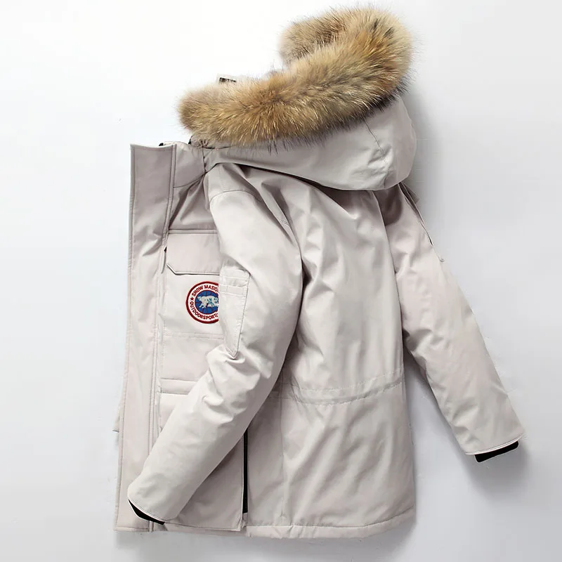 mens down filled parka coats