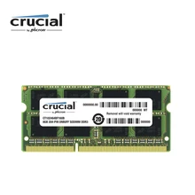Memória ram crucial ddr3, 8g 1600mhz 1.35v cl11 204pin PC3-12800 laptop memória ram sodimm