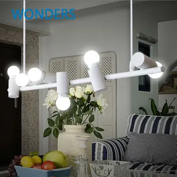 

Modern brief Nordic Style fashion lamps bird 6/10 heads bar/coffee house/book/ shop/hotel pendant light personalized