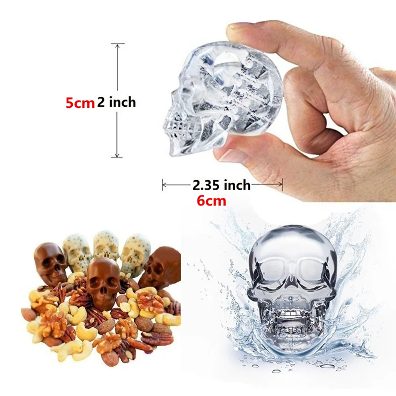 skull ice mold 2
