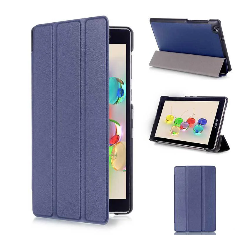 

Flip Stand Leather Shell Magnetic Case Funda Capa Cover For ASUS Zenpad C 7.0 Z170 Z170MG Z170C Z170CG P01Z P01Y Coque +Film+Pen