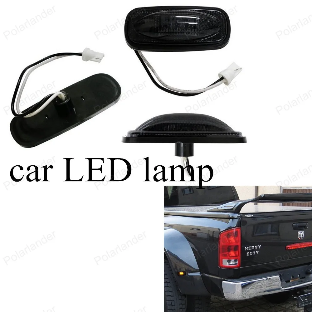 

high quality Red LED FOR 03-09 for D-ODGE RAM Trucks Edge lights car fog lights 12V Safety LEDS light 4pics auto Lamp