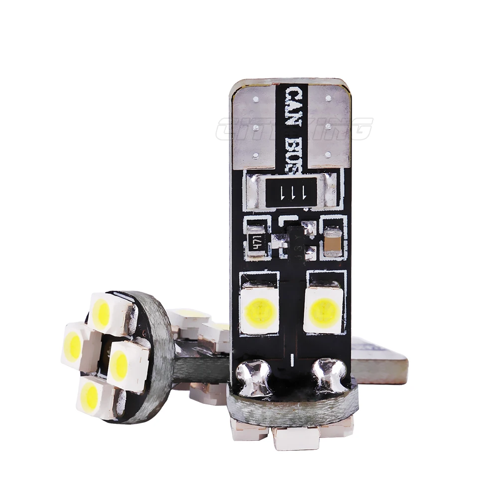 500 шт./лот canbus T10 led w5w 8SMD 1210 LED Canbus 194 168 W5W комнатного светодиодного лампы белого