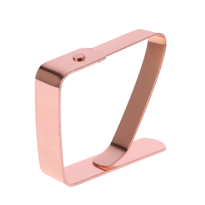 

4Pcs Tablecloth Clips Picnic Table Cloth Holder Stainless Steel Table Cover Clamps for Home Kitchen Wedding Party Decor Supplies