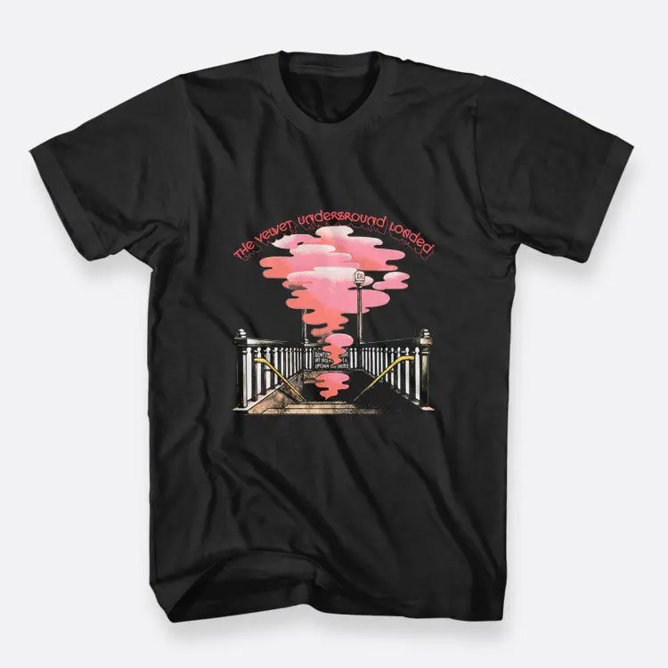 The Velvet Underground Loaded American Rock Black Tee S-3XL Men's Cotton T-shirt | Мужская одежда