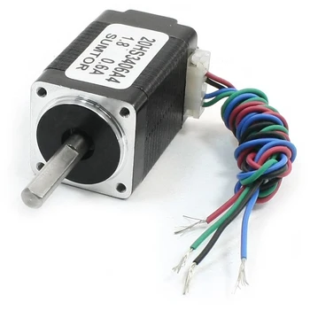

Nema8 4 Lead CNC Router Mill Stepping Stepper Motor 34mm 0.6A 2.5oz.in