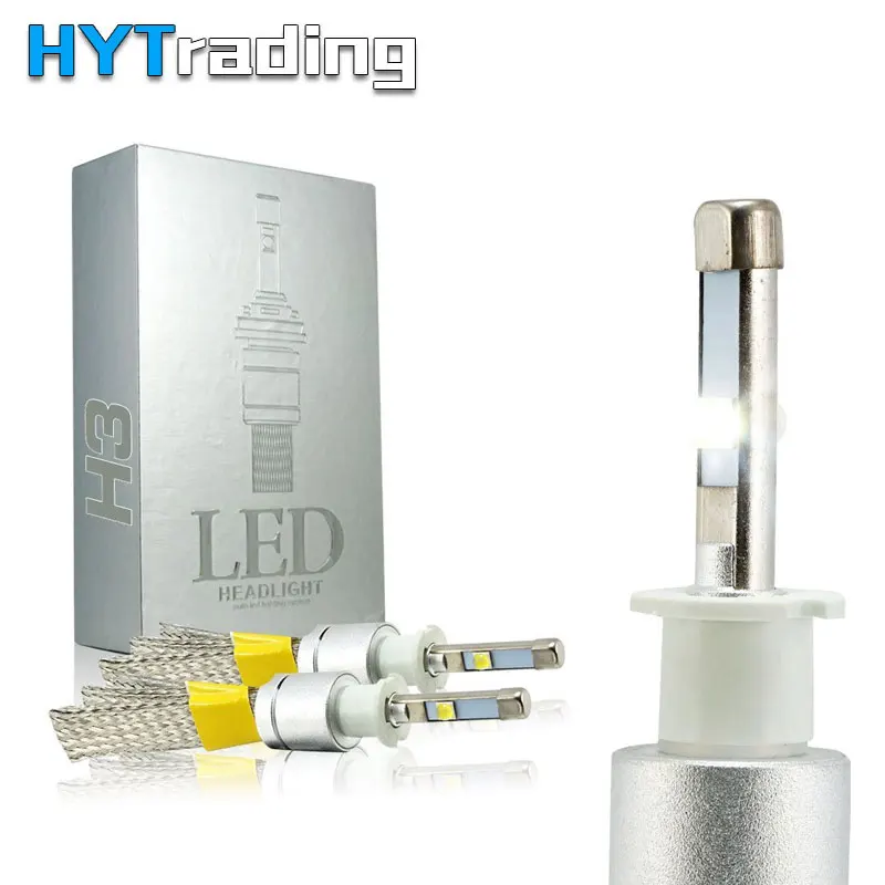 

R3 Car LED Headlight XHP50 Kit H1 H3 H4 H7 H9 H11 H13 9005 HB3 9006 HB4 9600LM Automobiles Headlamp Fog Lamps White