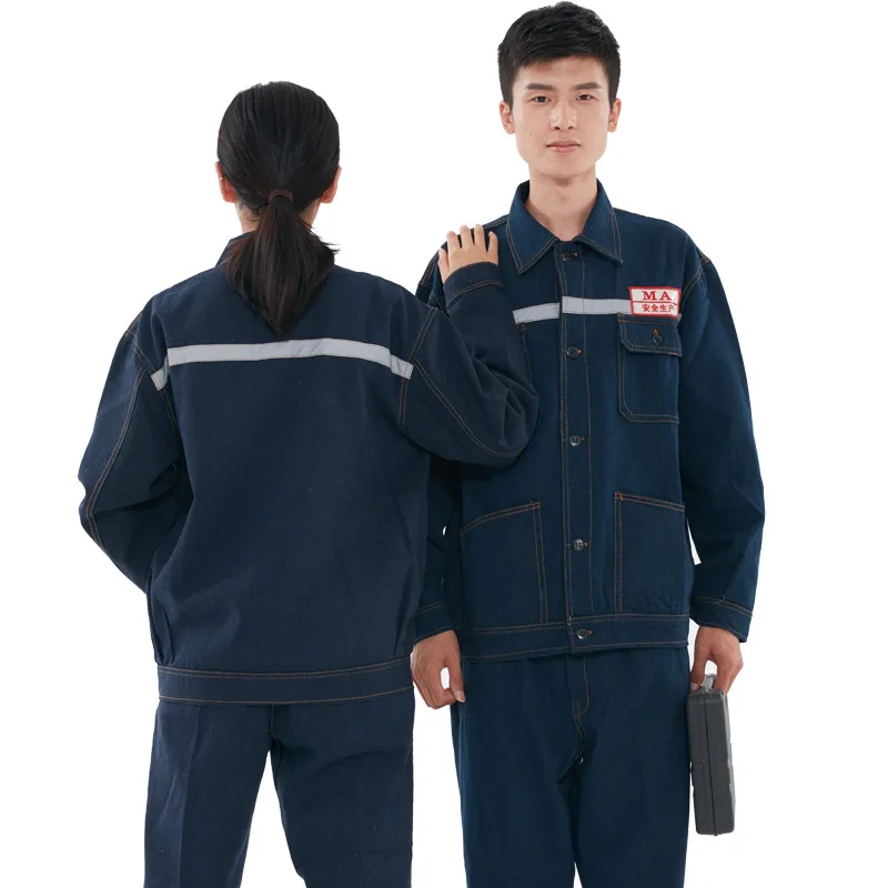 Mens Work Clothing Long Sleeve Thicken Coveralls High Quality Overalls for Worker Repairman Machine Auto Repair Electric Weldin