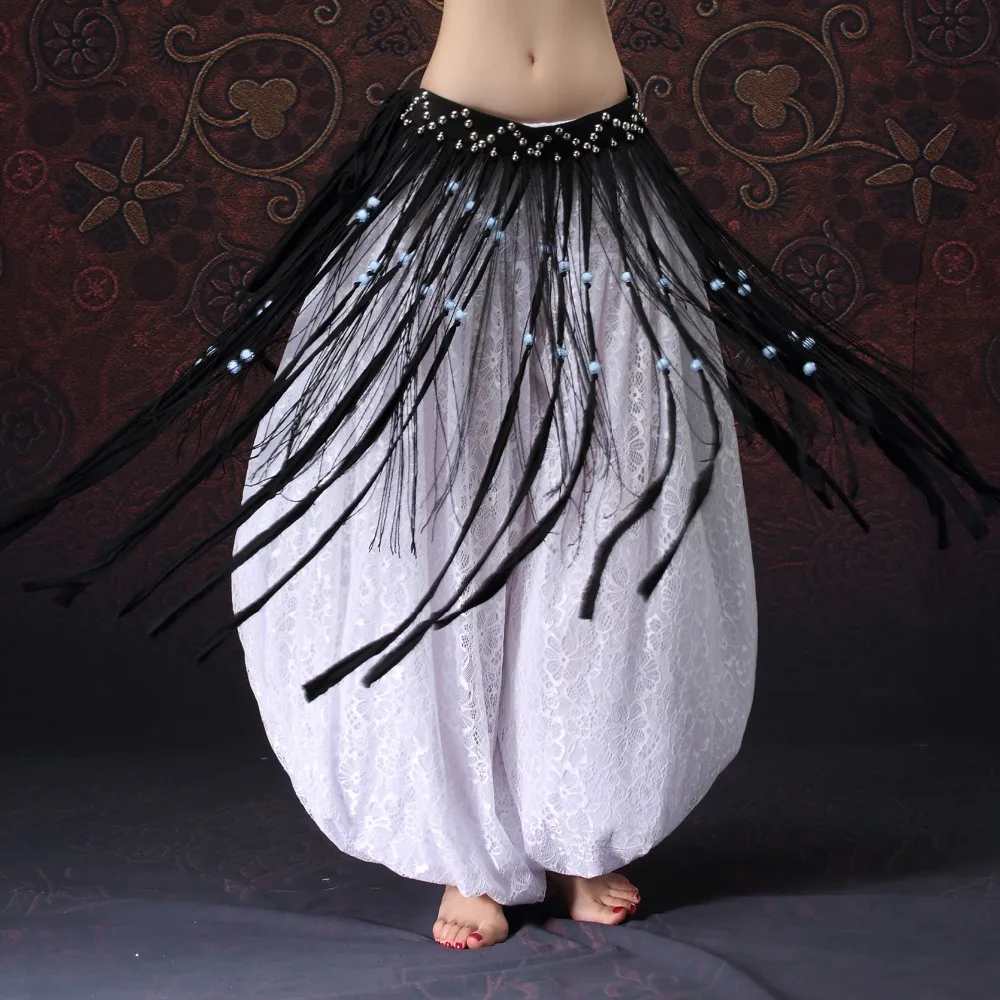 Buy 2018 New Belly Dance Clothes Gypsy Costume Accessories Long Fringe Wrap