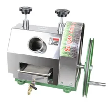 Коммерческая Ручная Соковыжималка из нержавеющей стали для сахарного тростника, настольная машина для обработки тростникового сахара, соковыжималка с тростниковым соком