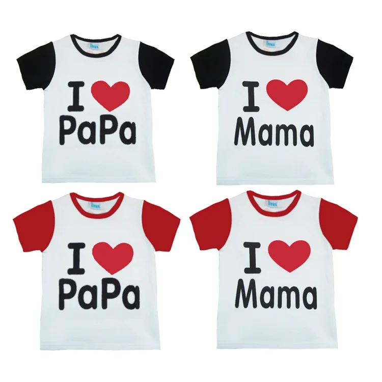 Summer-Cartoon-Baby-T-Shirts-Short-Sleeve-Kids-Boys-Girls-T-Shirt-Baby-Clothing-Tops-Tshirt-Infantis-i-love-mama-papa-love-me-2