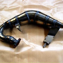 QL гоночная стальная выхлопная труба ручной работы для LOSI 5IVE-T