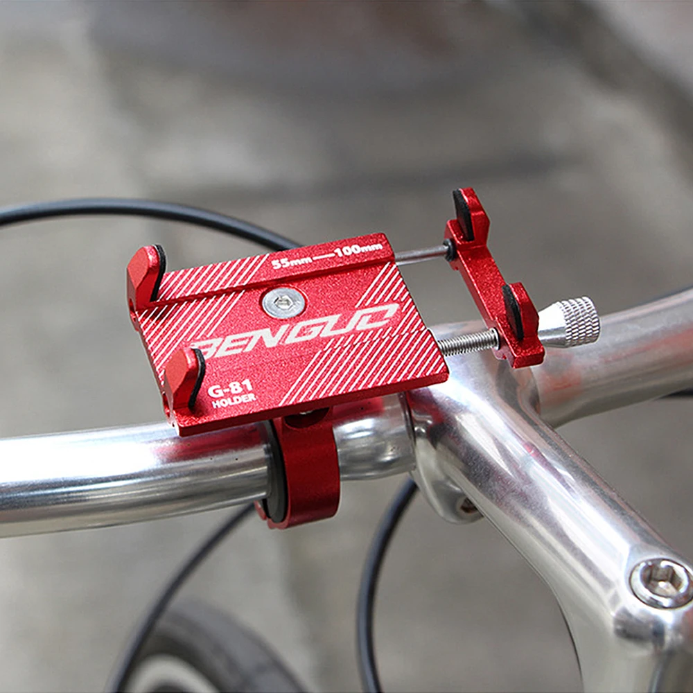 Алюминиевый сплав велосипедный держатель для телефона анти-встряхивание мобильного телефона и gps навигационные стойки MTB велосипед мотоцикл велосипед держатель телефона