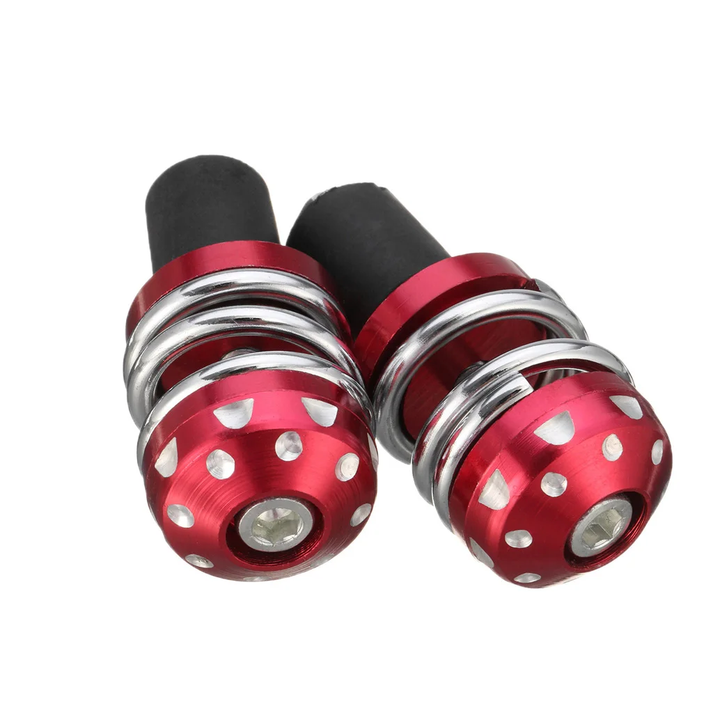 Motorcycle 7/8'' 22mm Handle Bar End Weights Handlebar Grips Cap Anti Vibration Silder Plug Aluminum Alloy 5 Colors 