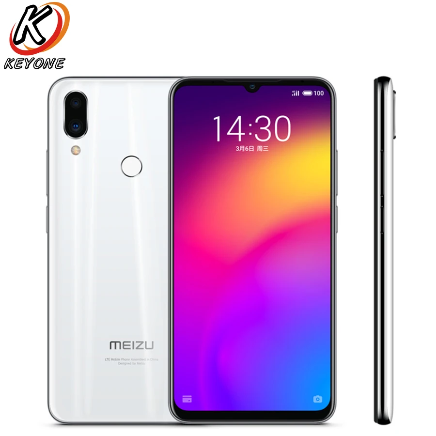 Meizu Note 9, 4G LTE мобильный телефон, 6,2 дюймов, 4 ГБ, 64 Гб ПЗУ, Snapdragon 128, Android 675, полноэкранный телефон, 9,0 МП, 4000 мАч, телефон