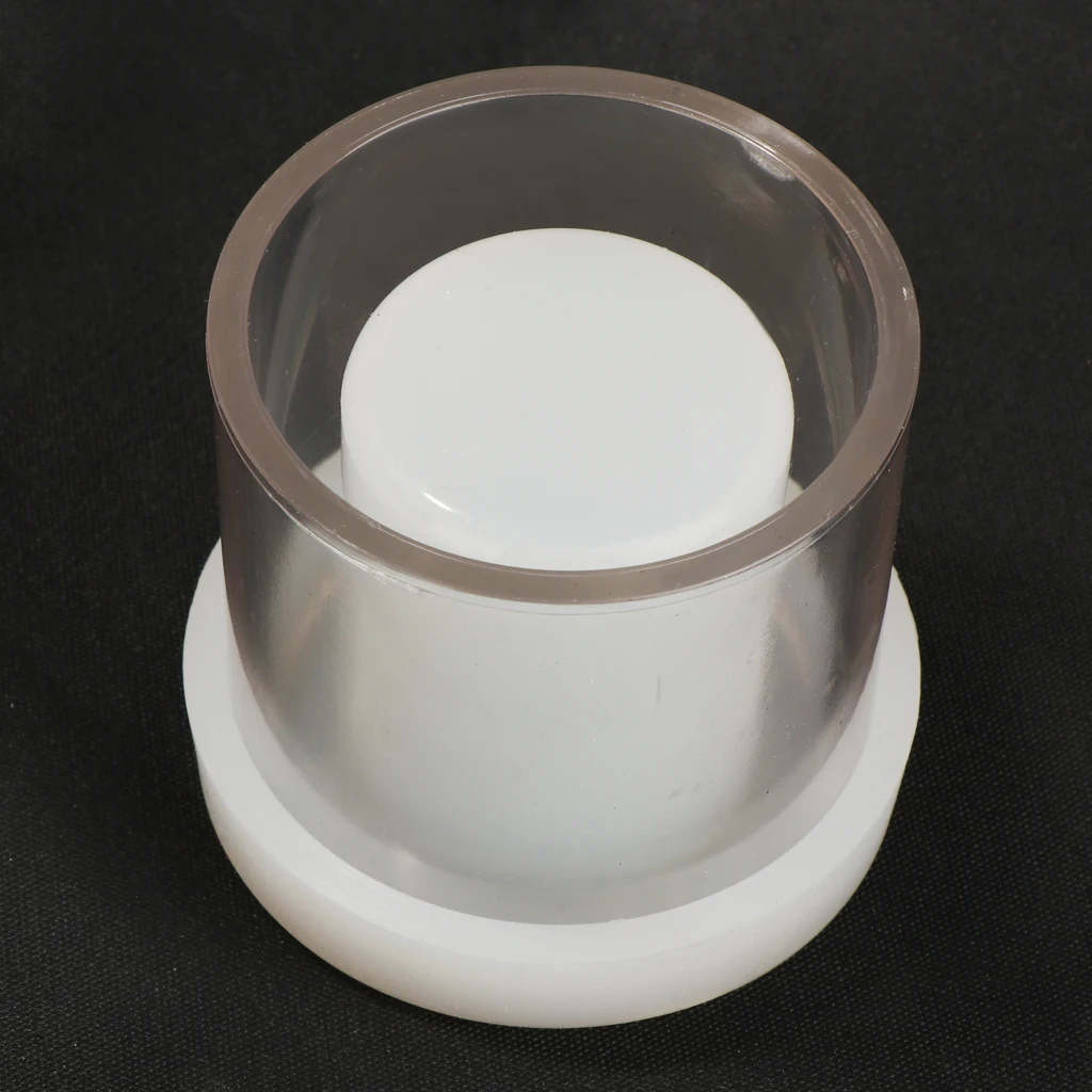 Unique Designs Hollow Cube Cylinder Shaped Candle Making Beautiful Mold Mould Aromatherapy Candle DIY Tool