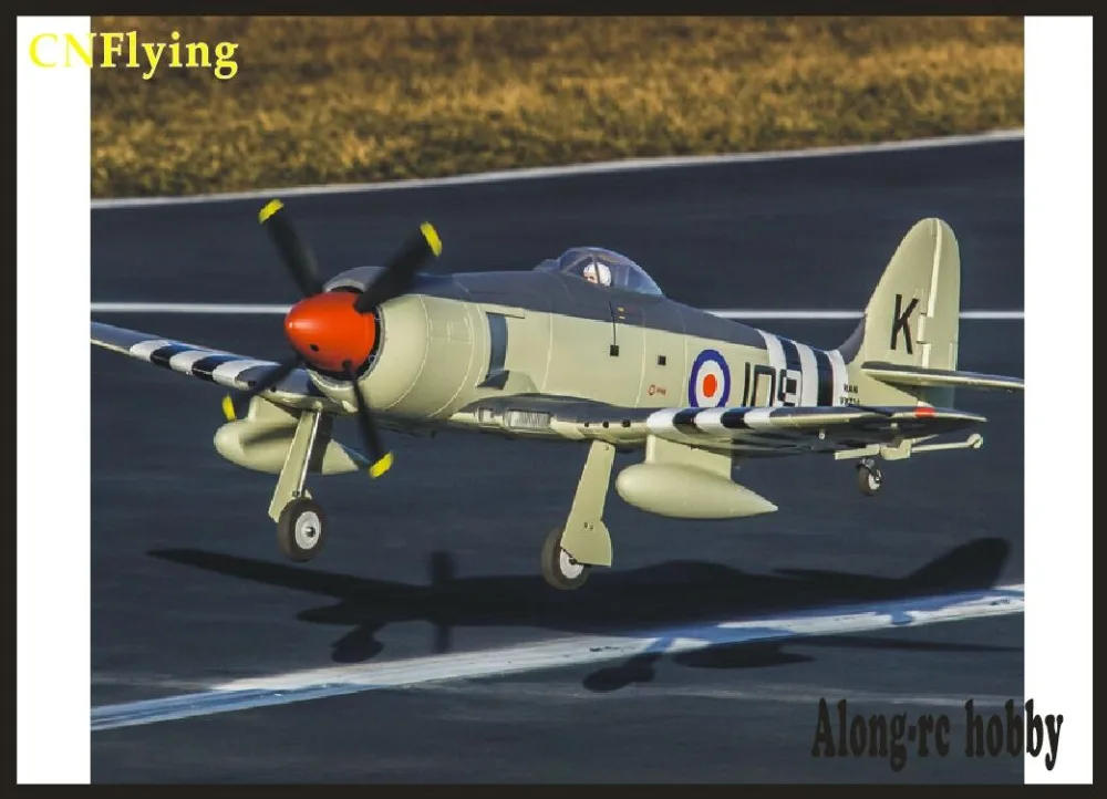 Flightline Freewing RC plane warbird Hawk Sea Fury PNP ESC или Набор выдвижной посадочный