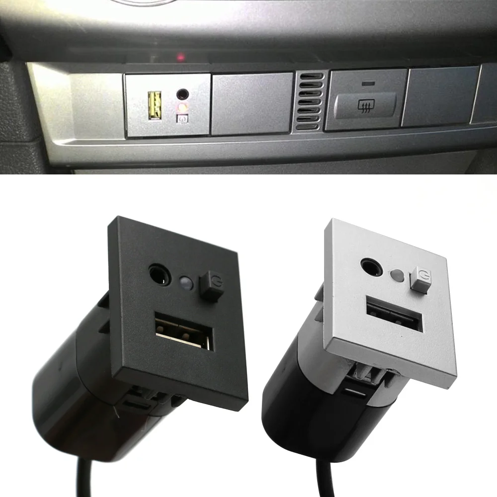 Автомобильный разъем AUX USB для подключения кабеля кнопки Ford Focus|car aux usb|aux usbcar |