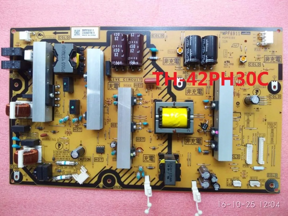 MPF6911 power panel for TH-42PH30C TH-P50UT50C all in stock is used | Электроника