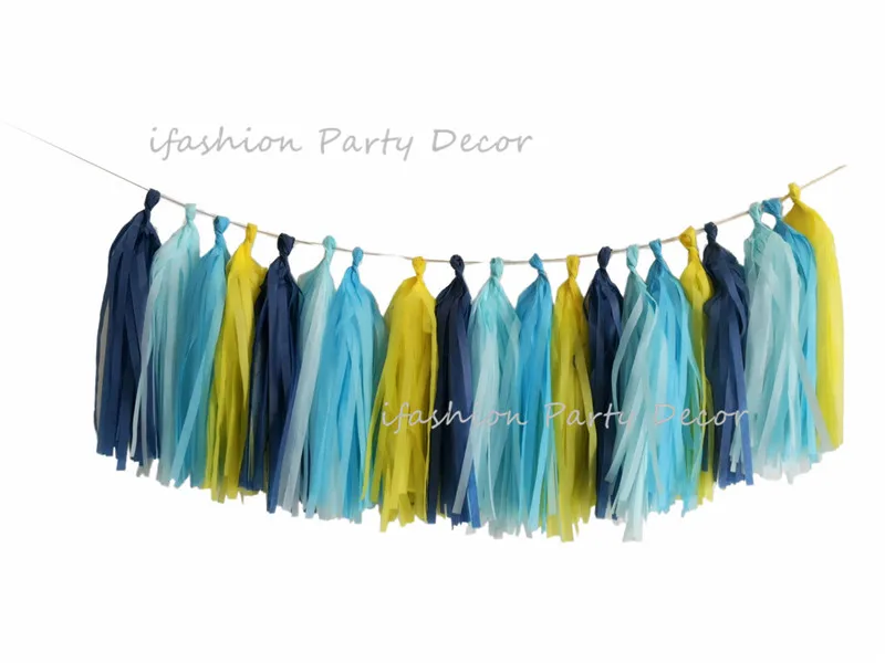 Balloon Garland Arch Kit Blue&Yellow Latex Balloons Pack for Wedding Baby Shower Boys Birthday Party Backdrop Decorations
