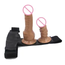 Strap On Realistic Dildo Pants For Woman Men Couples Strapon Dildo Panties For Lesbian Gay Adult game Sex Toy Sex Products omysky male hollow penis sleeve extender strap on dildo pants strapon dildo panties for lesbian gay adult game sex toy for woman