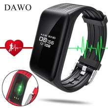 DAWO Smart Fitness Bracelet Waterproof IP67 Heart Rate Monitor Fitness Tracker Smart Wristband Android IOS Phone PK S2 mi band 2