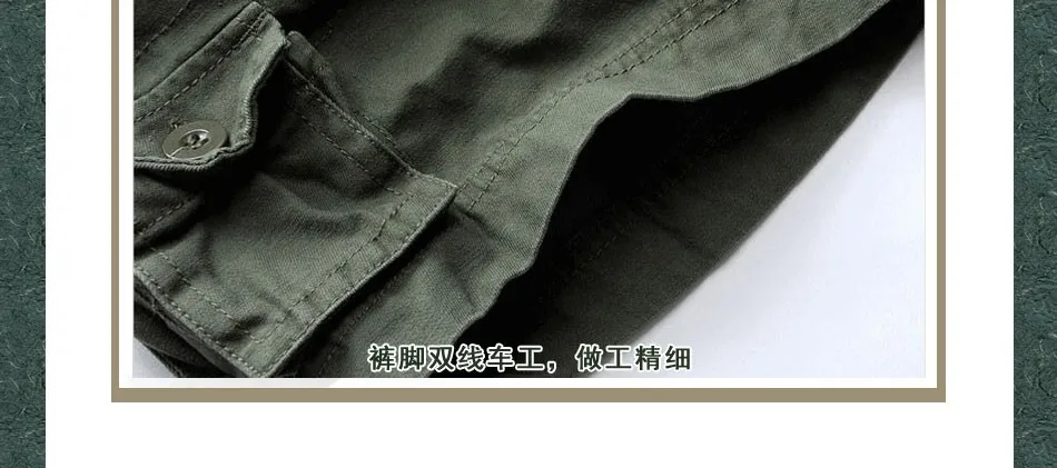 Высокое качество Летний стиль хлопок камуфляж тактические военные мужские Мульти карман Карго короткие брюки размера плюс S-XXXL
