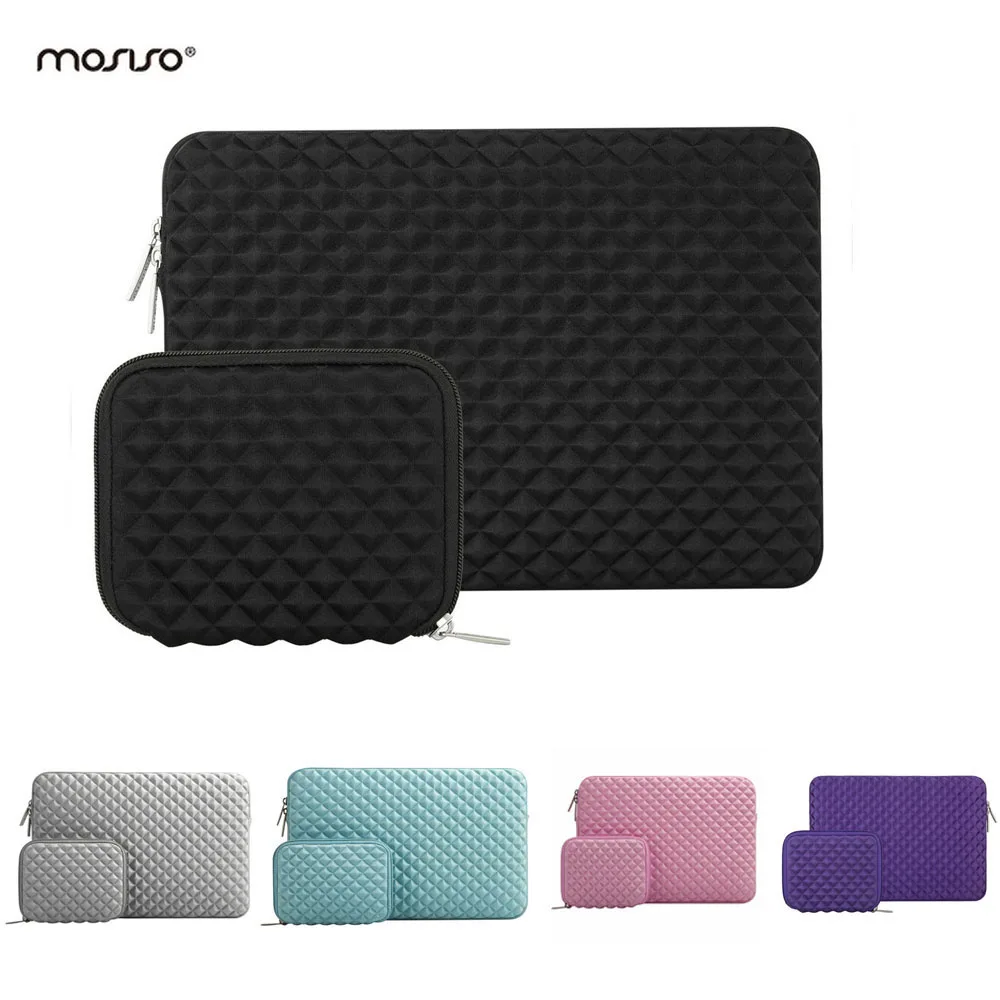 

MOSISO Water Repellent Lycra Soft Laptop Sleeve 13 13.3 inch Laptop Bag Case for Macbook Air Pro Retina 13'' Notebook Bags 2018