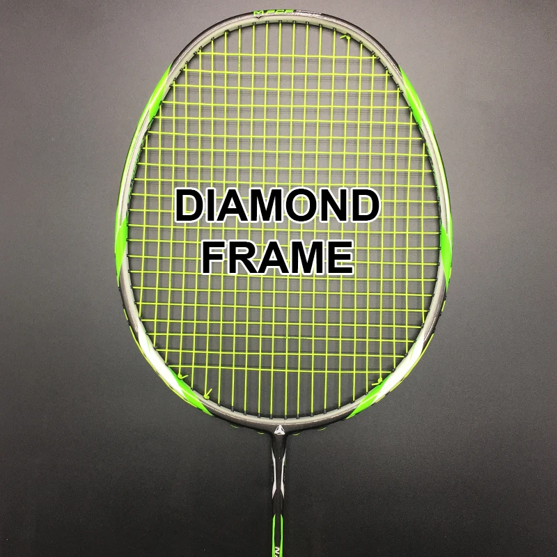 ESPER raqueta de bádminton raqueta ligera de alta calidad de fibra de Max tensión 35LBS profesional con cuerda y regalos