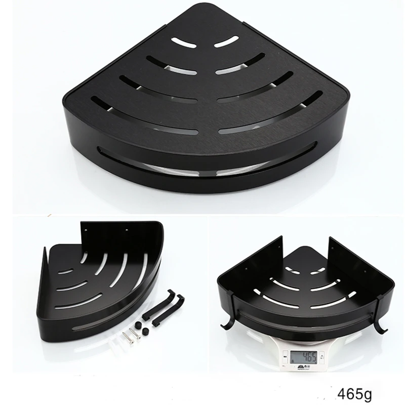 Hongdec Wall Mount Space aluminum black Bathroom Accessories Toilet Holder Soap Dish set Hongdec Wall Mount Space aluminum black Bathroom Accessories Toilet Holder Soap Dish set