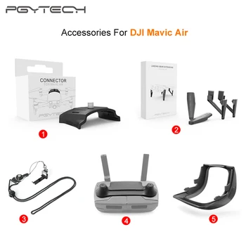 

PGYTECH Mavic Air Remote Control Guard /Controller Clasp Landyard/ Landing Gear/Adapter For DJI Mavic Air drone Accessories
