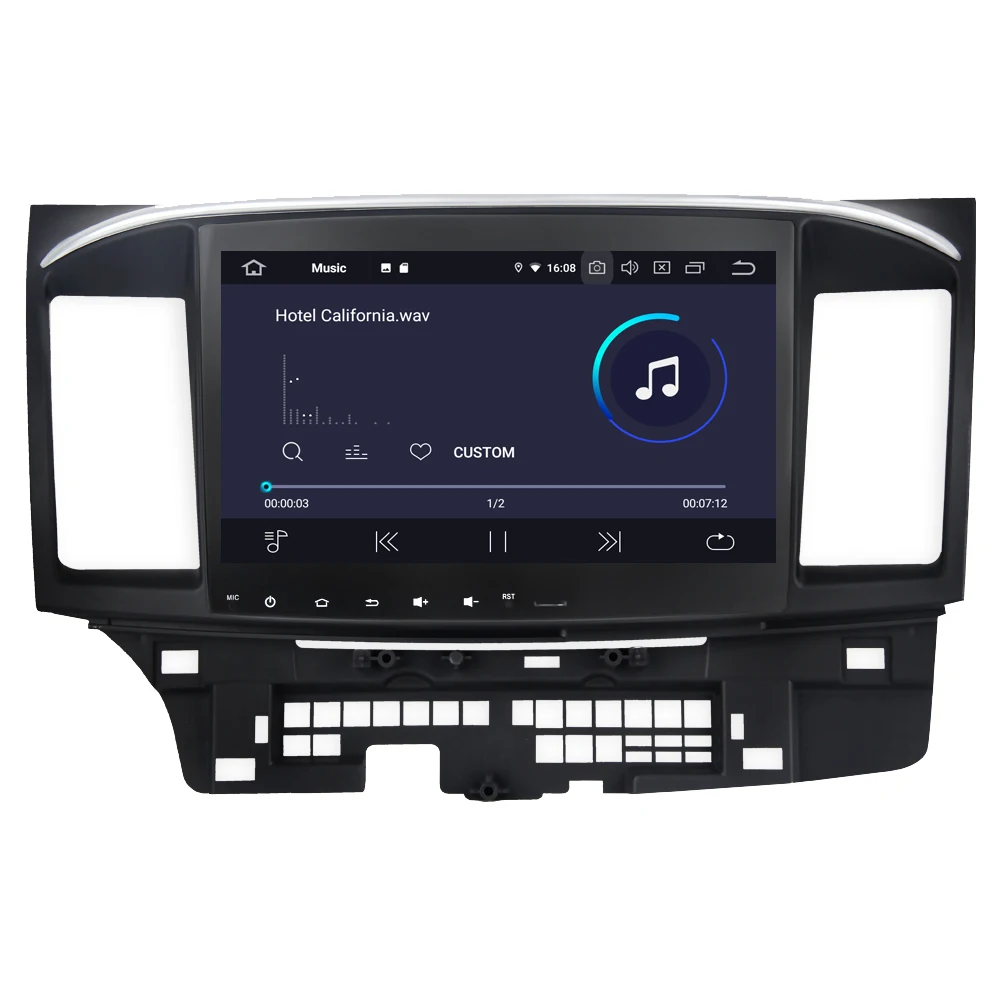 Discount Android 9.0 For Mitsubishi Lancer 9 10 EX GaLant Fortis Ispira X Car Radio Stereo GPS Navigation Navi Media Multimedia System 4