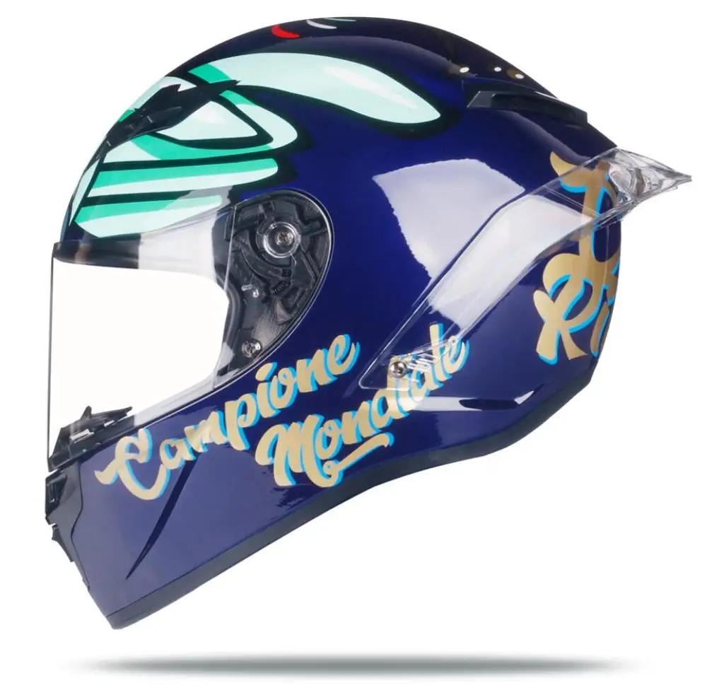 

2019 Full Face Motorcycle Helmet Casco de moto Racing Helmet Kask DOT approved Rainbow Visor Motocross Off Road Touring