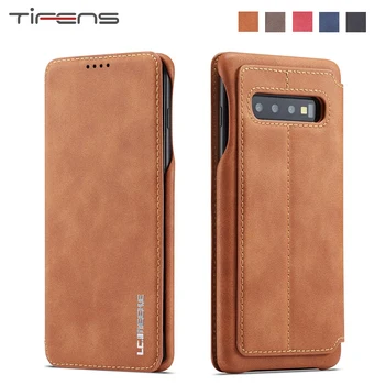 

Leather Flip A51 A71 A70 A50 A11 A30 A41 Magnetic Case For Samsung Galaxy S20 Ultra S10 E S9 S8 S7 Edge Note 10 Plus 9 8 Cover